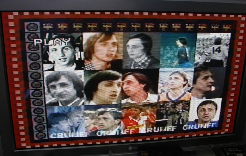 Johan Cruijff 50 jaar VHSvideoband met documentaire uit 1997, Maat XS of kleiner, Ophalen, Gebruikt, Overige typen