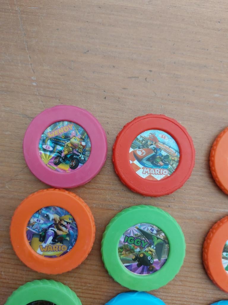 Mario coins met speciale ster, Verzamelen, Supermarktacties, Ophalen of Verzenden