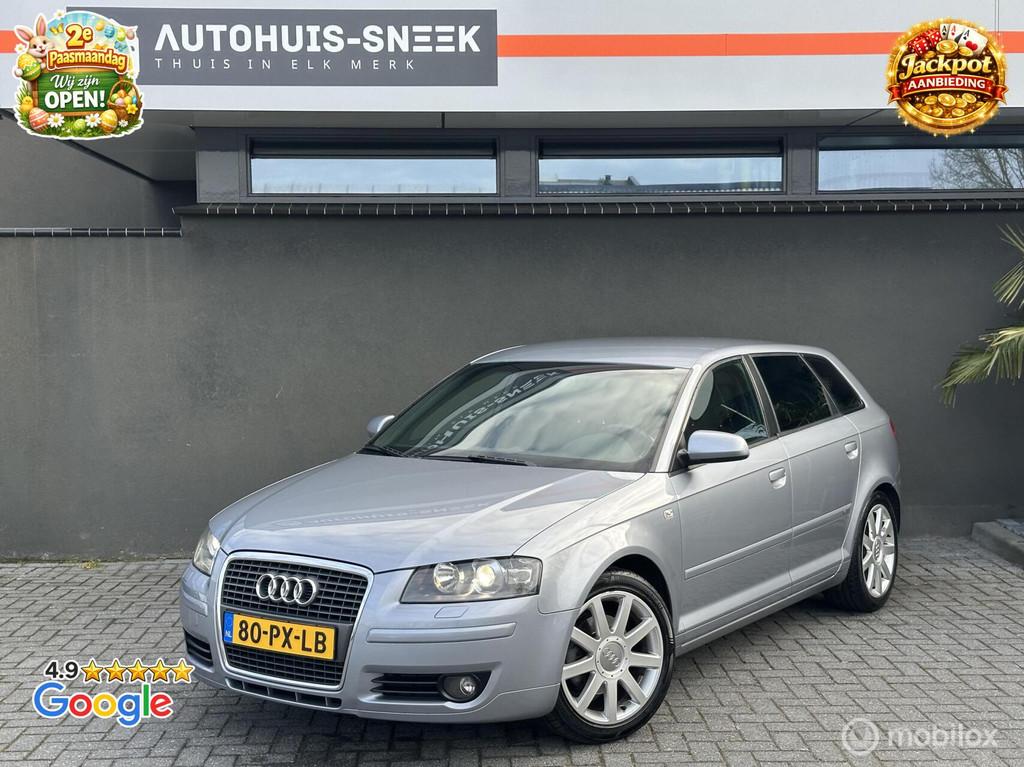 Audi A3 Sportback 2.0 FSI Ambition / 2x S-line / Origineel, Voorwielaandrijving, Parkeersensor, Gebruikt, 4 cilinders