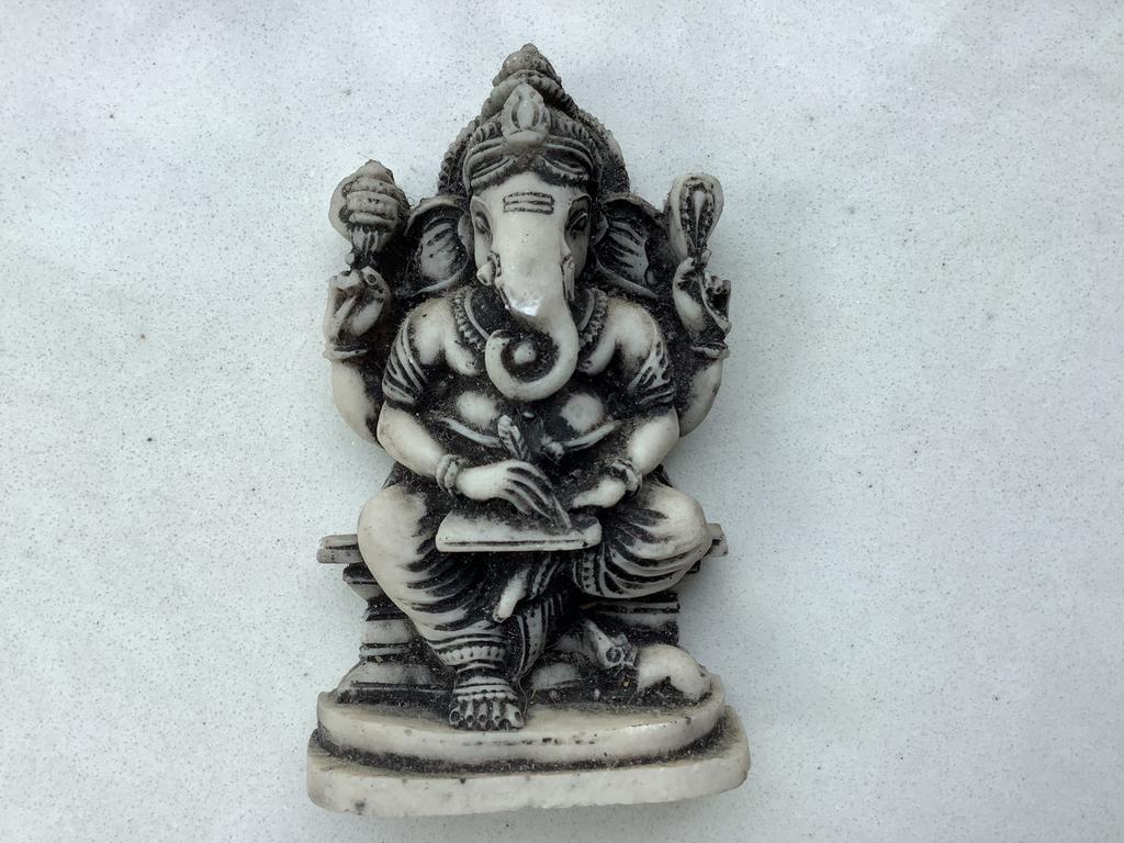 Super mooi stenen beeldje Ganesh Ganesha Boeddha boeda, Ophalen of Verzenden, Zo goed als nieuw