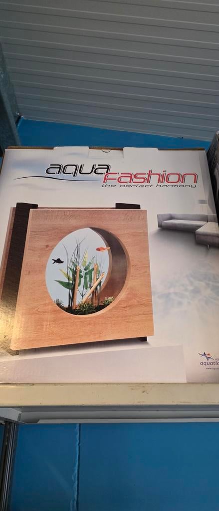 Lwuk aqualantis aquarium voor op een slaapkamer, Ophalen of Verzenden, Zo goed als nieuw, Leeg aquarium