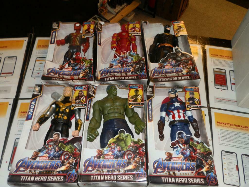 Avengers Titan hero Serie Hulk Spiderman Batman Iron man enz, Kinderen en Baby's, Speelgoed | Actiefiguren, Ophalen of Verzenden