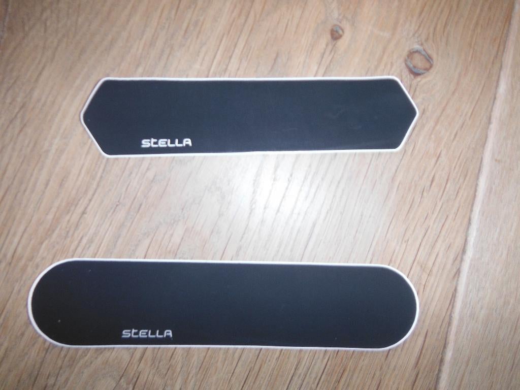 Instap stickers black matt Stella fiets, Fietsen en Brommers, Fietsonderdelen, Elektrische fiets, Verzenden, Overige materialen