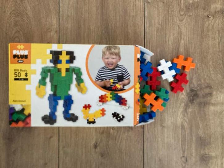 Plus-Plus Big Basic 50-delige set - Bouwplezier voor kids, Ophalen, Zo goed als nieuw, Overige merken