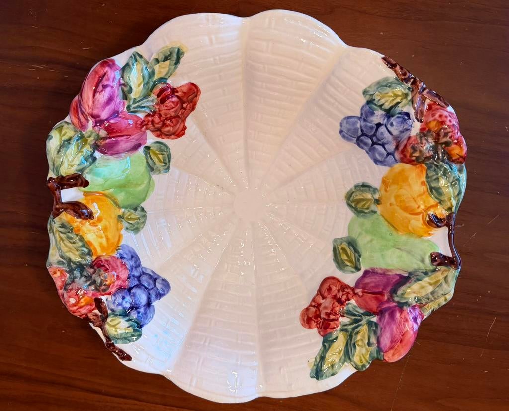 Schaal / fruitschaal 34cm, Antiek en Kunst, Ophalen