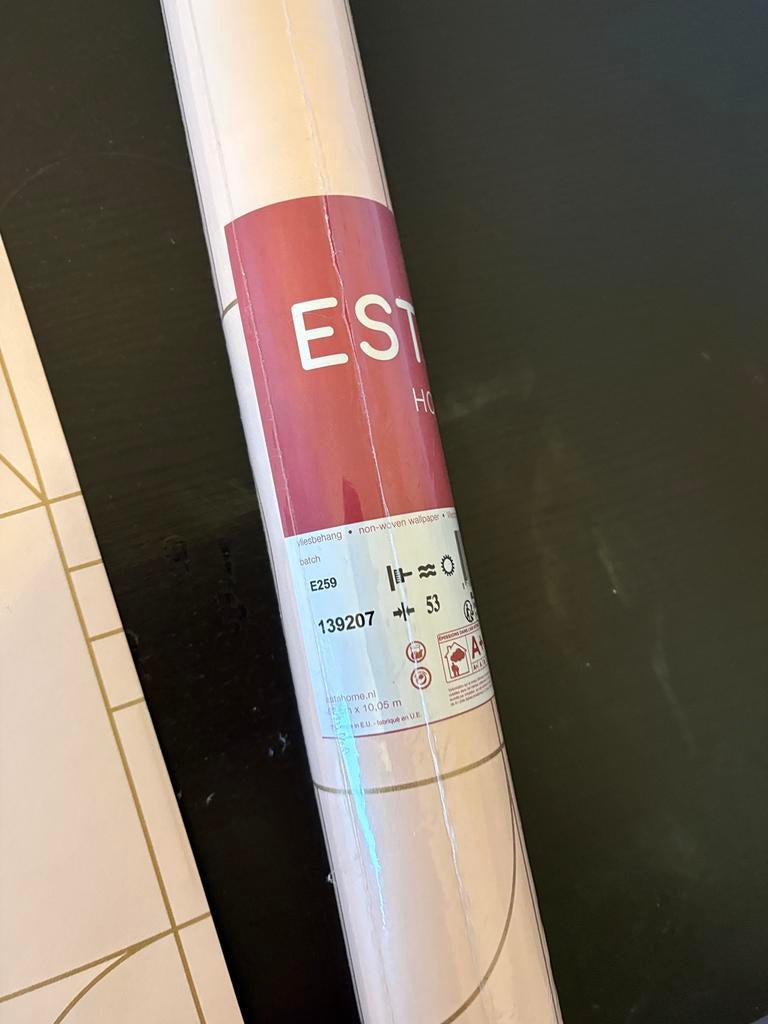 Behang esta (e259 / 139207), Ophalen of Verzenden, Minder dan 10 m²