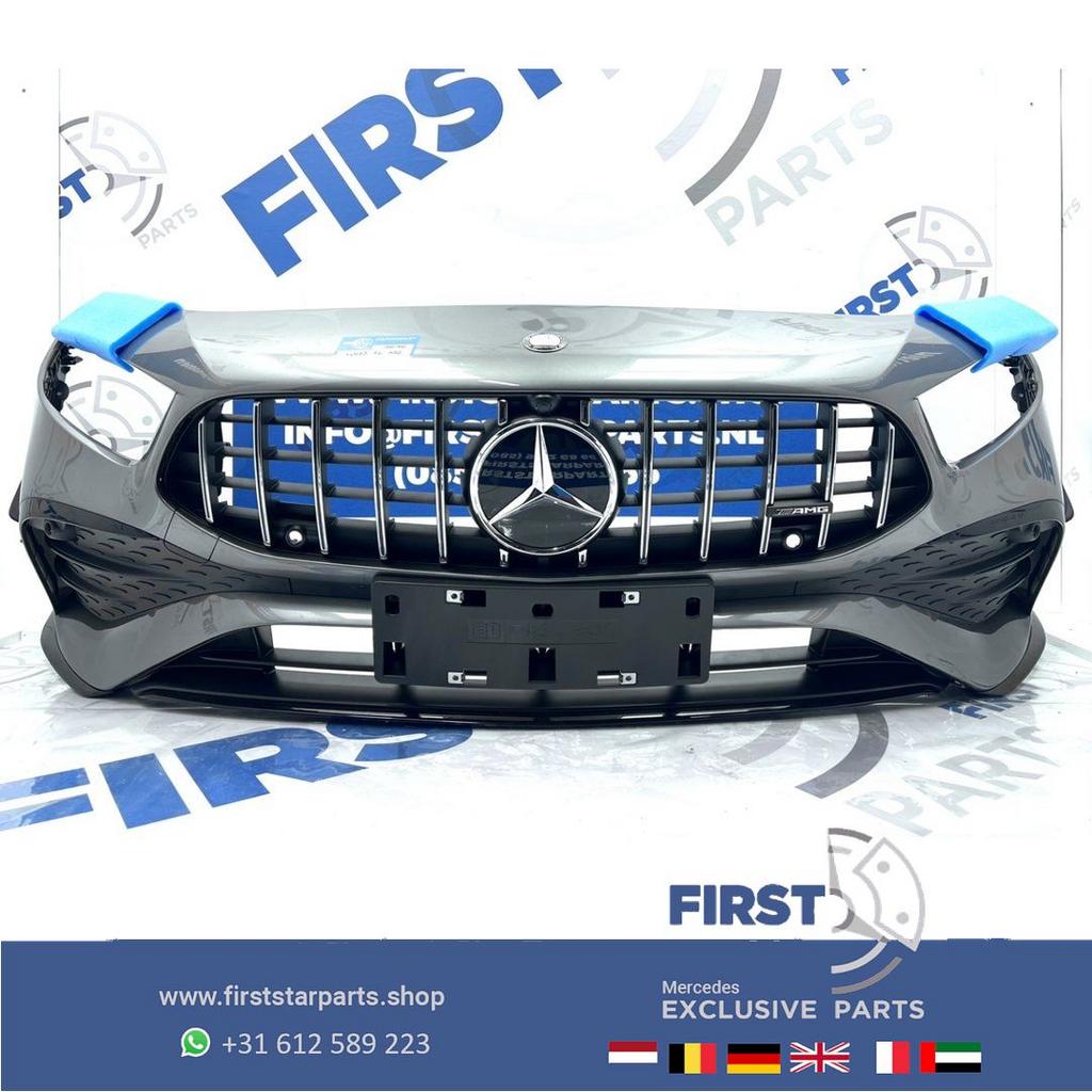 W177 FACELIFT BUMPER A35 AMG AERO VOORBUMPER COMPLEET PERFOR, Gebruikt, -, Voor, Ophalen of Verzenden