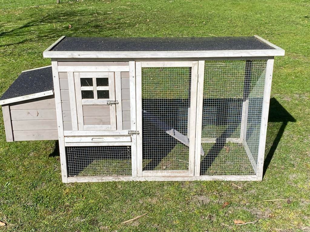 Konijnenhok, Dieren en Toebehoren, Knaagdieren en Konijnen | Hokken en Kooien, Ophalen, 60 tot 90 cm, Hok, 110 cm of meer