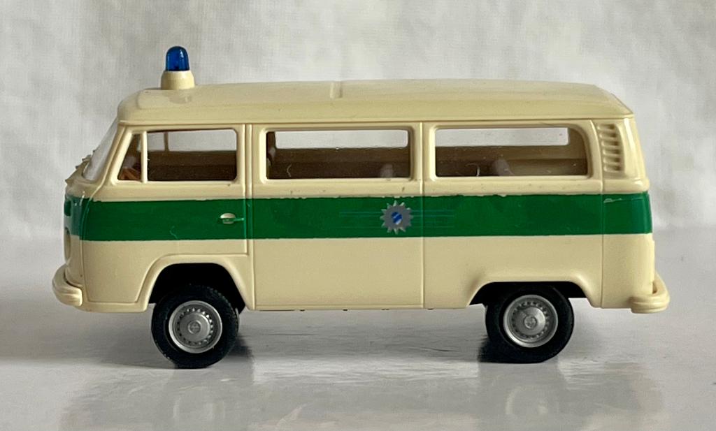 Brekina: VW T2 Polizei, Ophalen of Verzenden, Zo goed als nieuw, Auto, Brekina