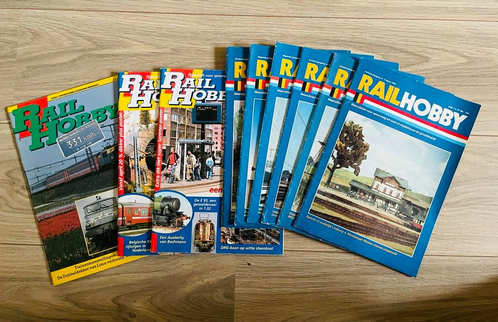 Railhobby tijdschriften, diverse jaargangen, Ophalen of Verzenden, Overige typen