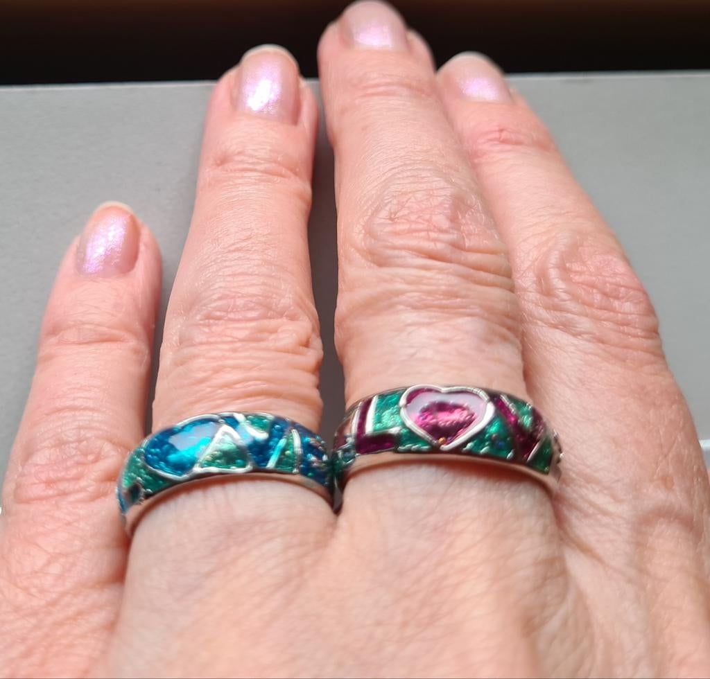 Ringen LOVE 17&18 NIEUW, Ophalen of Verzenden