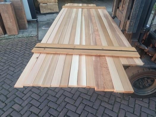 Red Cedar latten 18x65 mm - nr: HP150, Ophalen, Nieuw, 250 cm of meer, Planken