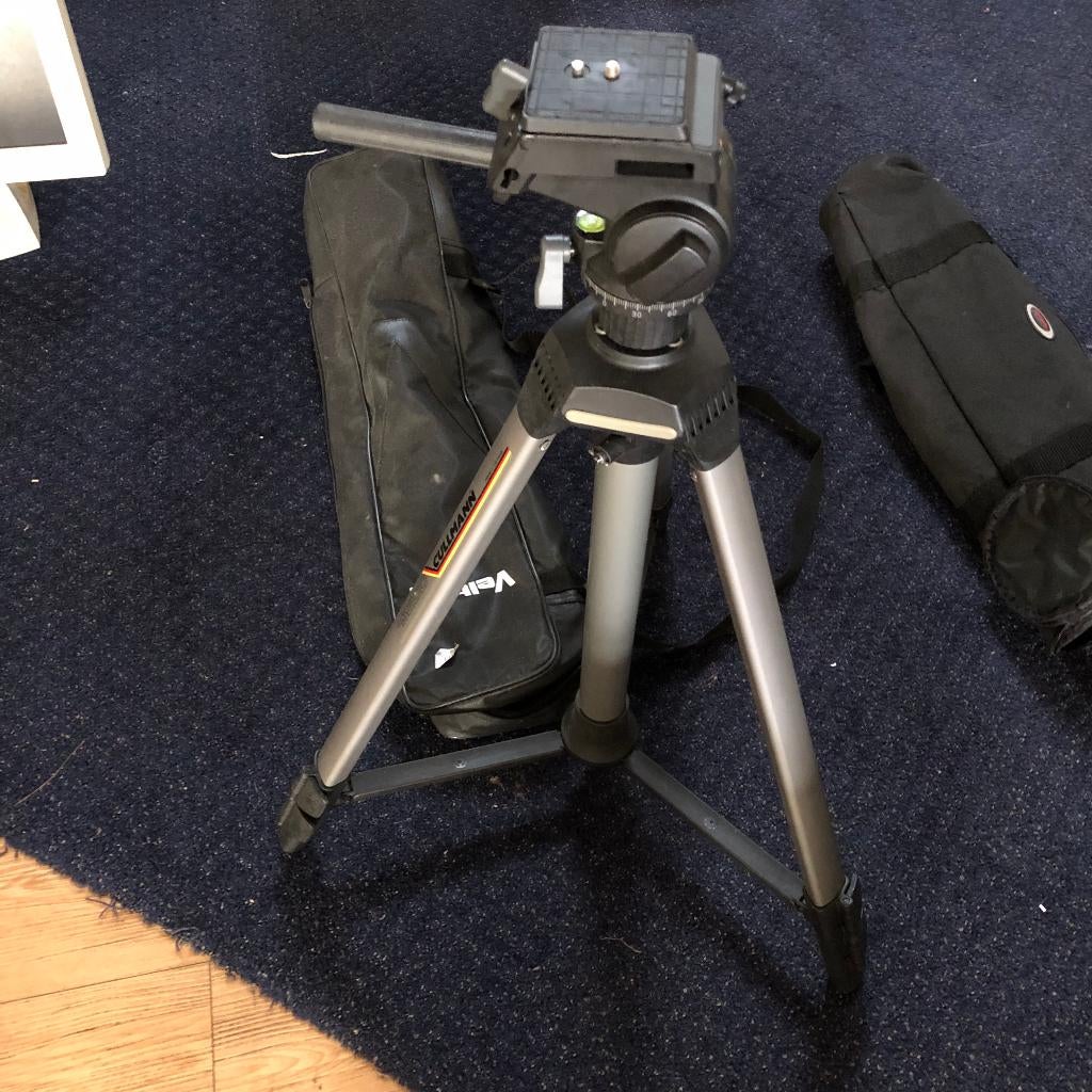 Statief Tripod Professioneel Cullmann Video 3200, Ophalen, Zo goed als nieuw, Minder dan 150 cm, Driepoot