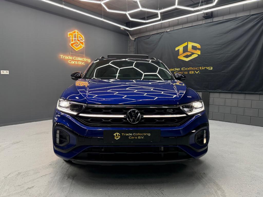 Volkswagen T-ROC 1.5 TSI R-Line Business, Auto's, Volkswagen, Euro 6, 4 cilinders, 150 pk, Blauw