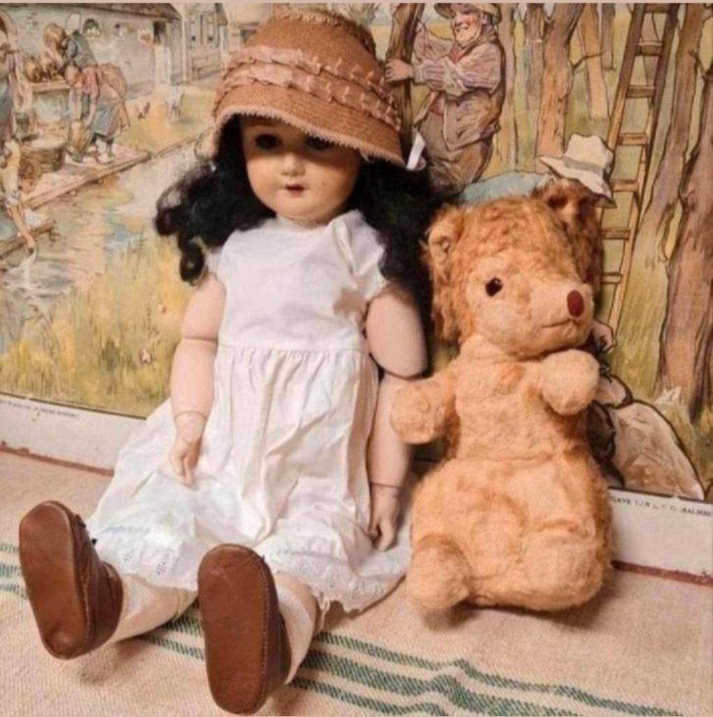 Franse brocante pop Paris uni France, Ophalen of Verzenden, Gebruikt, Pop