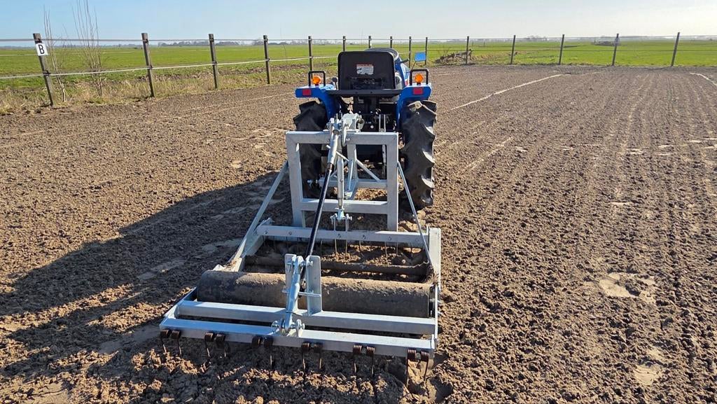 Bakvlakker  120 cm voor minitrekker - Paardenbak vlakker, Ophalen of Verzenden, Overige, Grondbewerking