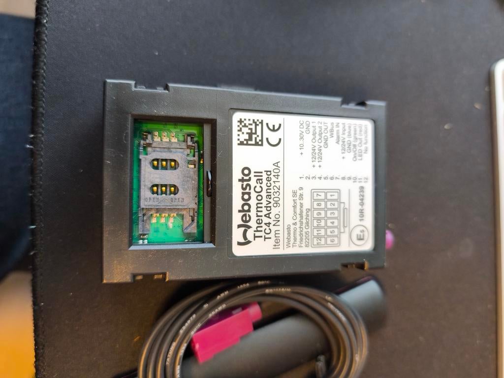 Webasto ThermoCall TC4 Advanced SMS Starter Standkachel, Ophalen of Verzenden