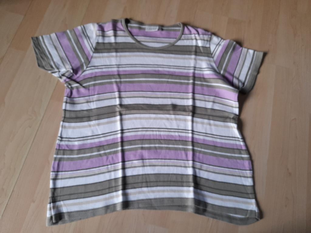 Gestreept SHIRT / TOP Maat XL, Ophalen of Verzenden, Zo goed als nieuw, Maat 46/48 (XL) of groter, Zonder mouw