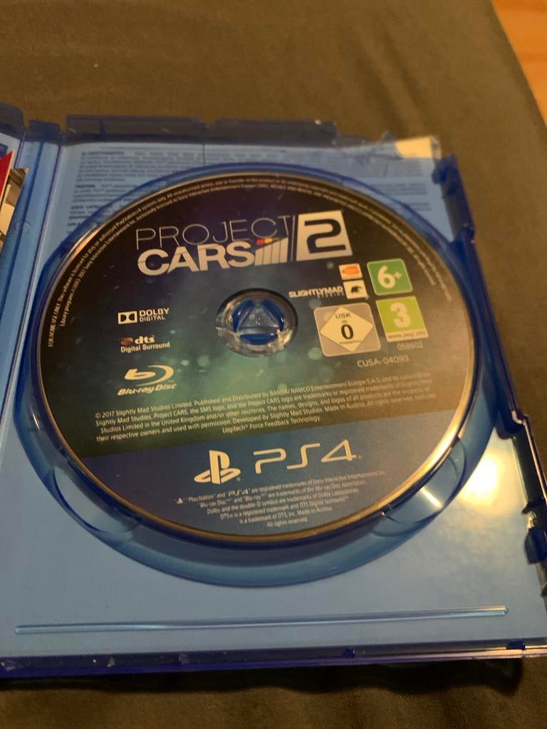 Project Cars 2 PS4 Game - Race Simulator, Online, Gebruikt, 1 speler, Racen en Vliegen