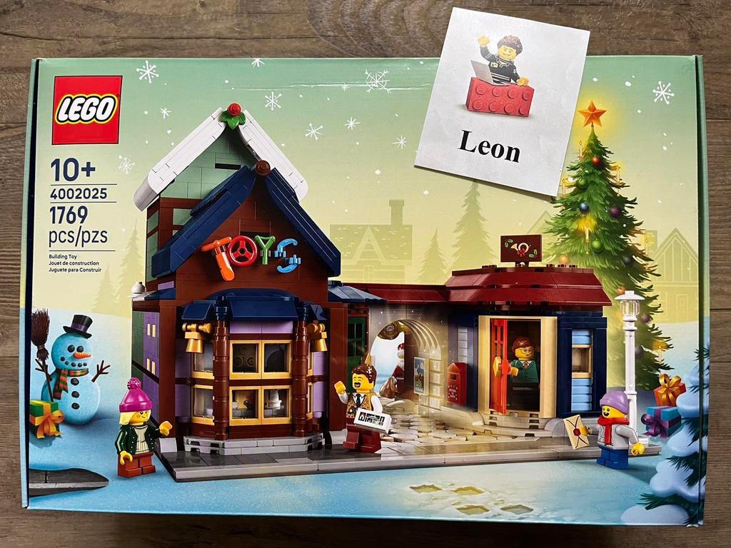 Lego 4002025 Employee Modular Toys Store - Nieuw in doos!, Overige thema's, Lego, Nieuw, Ophalen of Verzenden