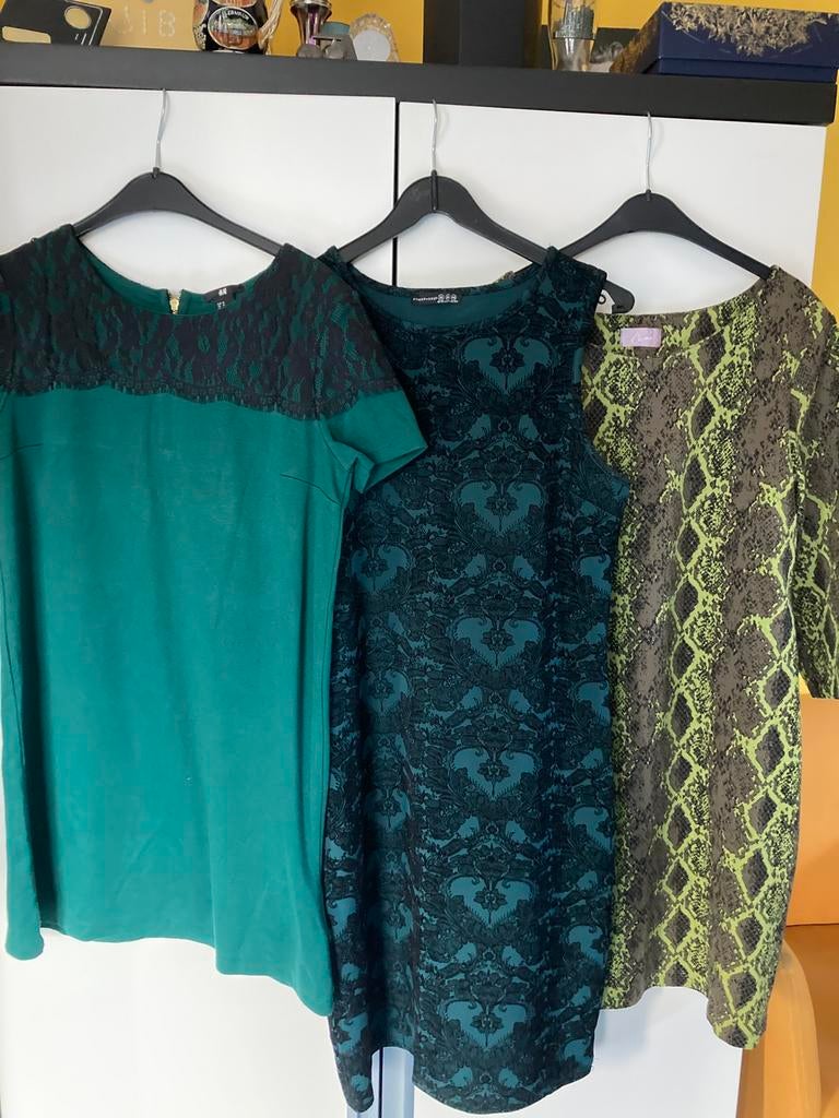 Partij jurken MLXL nieuw en zgan, Ophalen of Verzenden, Zo goed als nieuw, Maat 38/40 (M)