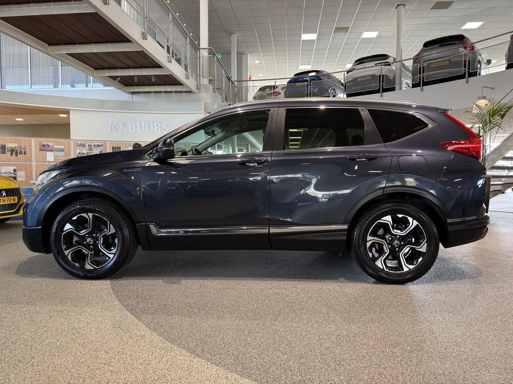 Honda CR-V 2.0 Hybrid AWD Executive, Trekhaak, Camera, Pano,, Automaat, 12 maanden, 4 cilinders, Blauw