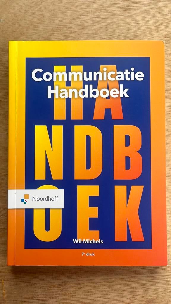 Wil Michels - Communicatie handboek, Ophalen of Verzenden, Nieuw, Wil Michels