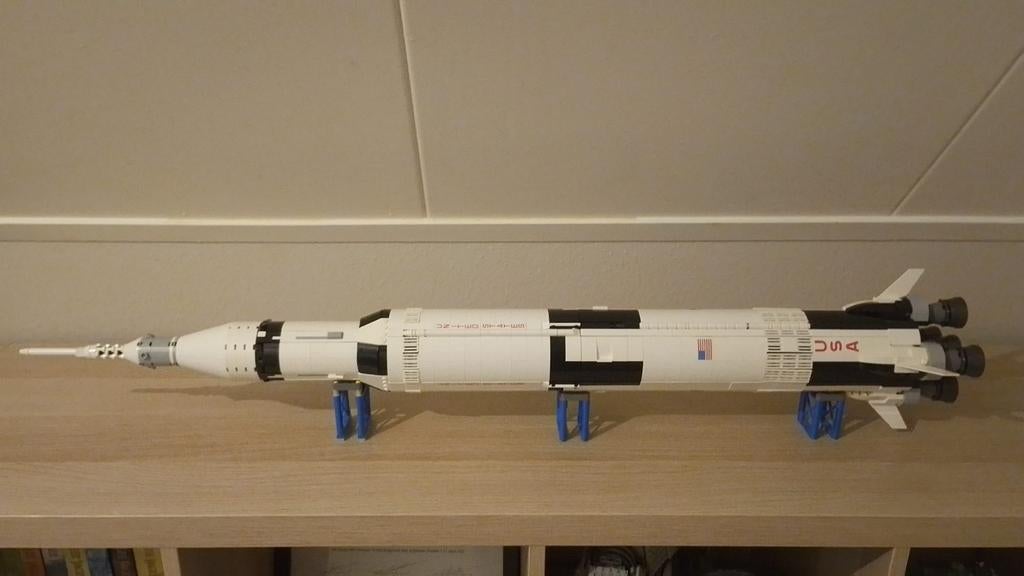 Lego 92176 NASA Apollo Saturn V raket, Ophalen of Verzenden, Zo goed als nieuw