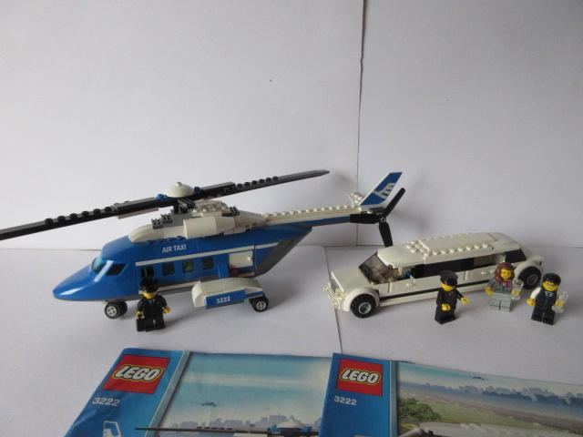 3221 Helikopter en Limousine, City., Kinderen en Baby's, Speelgoed | Duplo en Lego, Ophalen of Verzenden, Zo goed als nieuw, Complete set