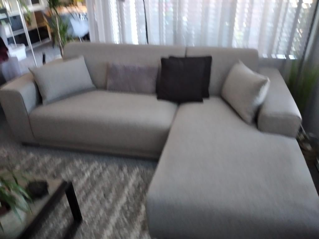 3-zitsbank (lounge), Huis en Inrichting, Ophalen, Minder dan 75 cm, Driepersoons, Zo goed als nieuw