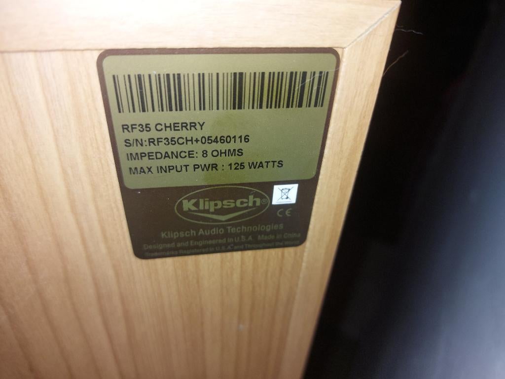 Klipsch RF35, Audio, Tv en Foto, Luidsprekers, Gebruikt, Subwoofer, 120 watt of meer, Overige merken, Ophalen