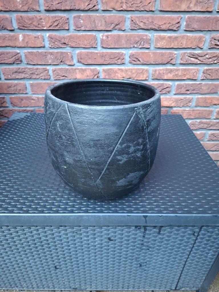 Bloempot, Tuin en Terras, Bloempotten, Steen, Rond, Minder dan 40 cm, Ophalen