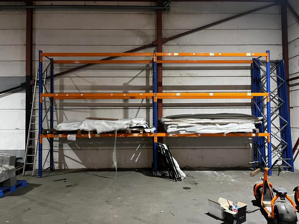 Voordelige Ramada palletstelling / stelling + liggers 357cm, Ophalen of Verzenden, Handelsonderneming Hendriksen, Info@stellingopkoper.nl