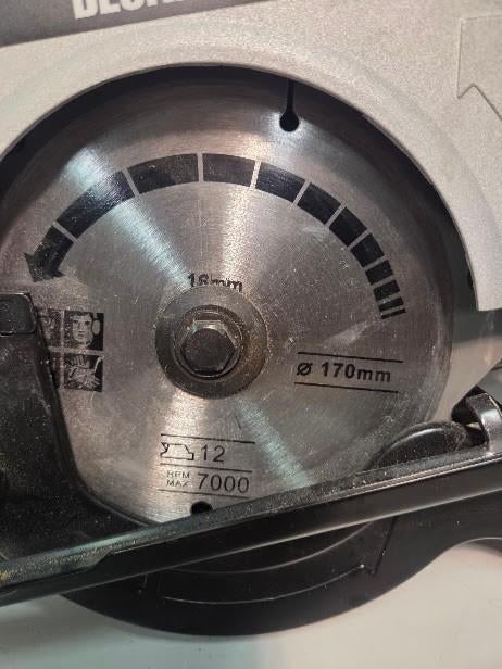 Black & Decker CD601 – cirkelzaag 1100W, Cirkelzaag, Ophalen of Verzenden, 30 tot 70 mm, 1200 watt of meer