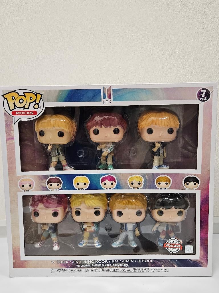 Rocks - BTS 7-Pack 2019 Funko Pop!, Ophalen of Verzenden, Gebruikt