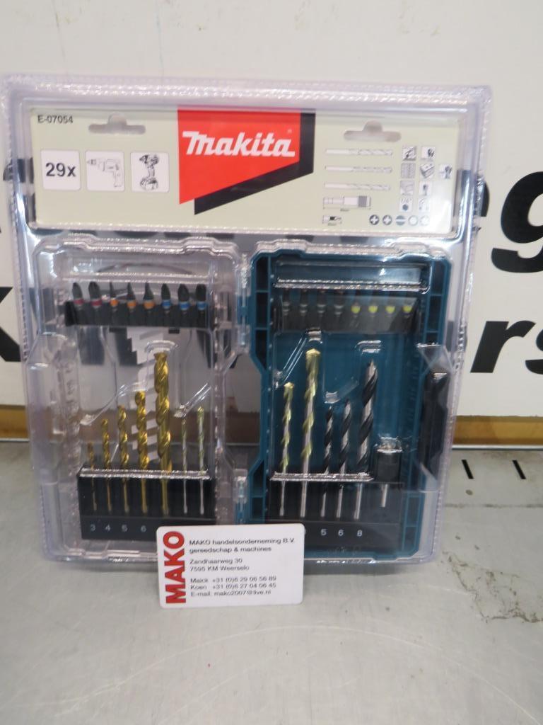 Makita E-07054 Boor-/schroefbitset 29-delig nieuw, Ophalen of Verzenden, Nieuw