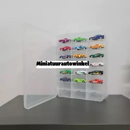 handige opbergboxen voor 48 modellen • koffer modelauto's, Ophalen, Auto, Modelcarimpex, Eperweg 59 't harde