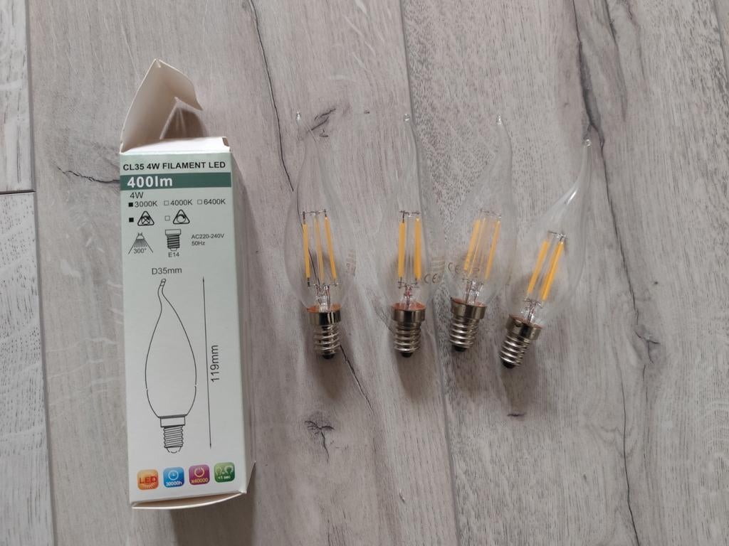 Vier lampen, Ophalen, Buis of Buizen