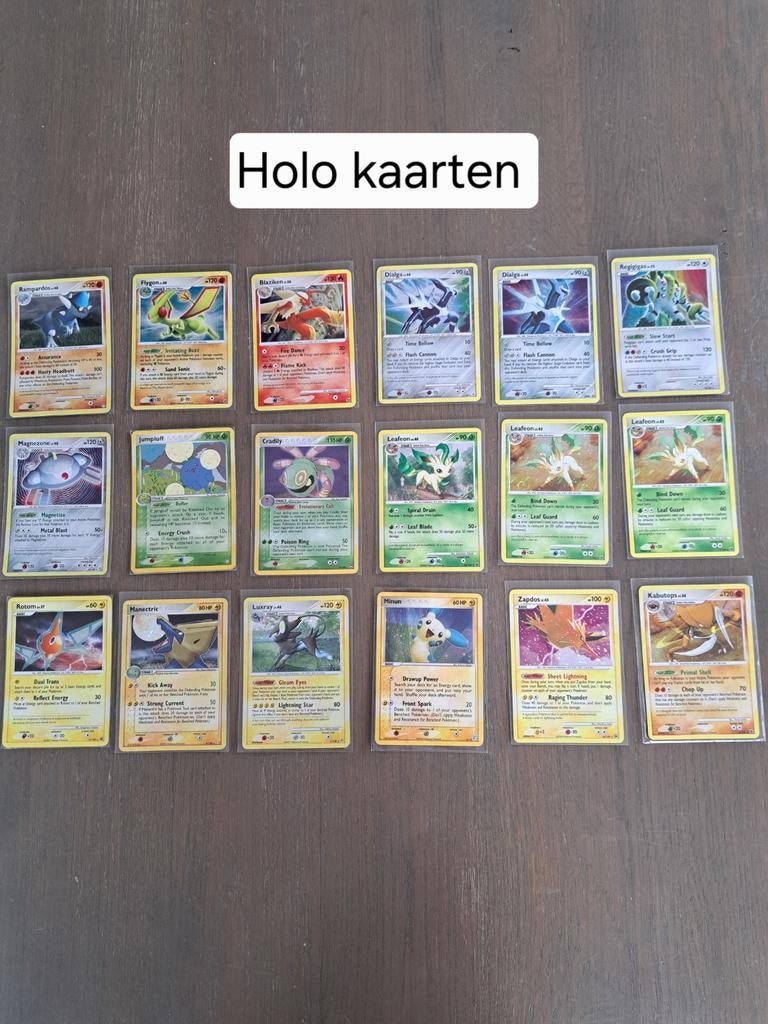 Pokemon kaarten, Ophalen of Verzenden, Zo goed als nieuw, Meerdere kaarten, Foil