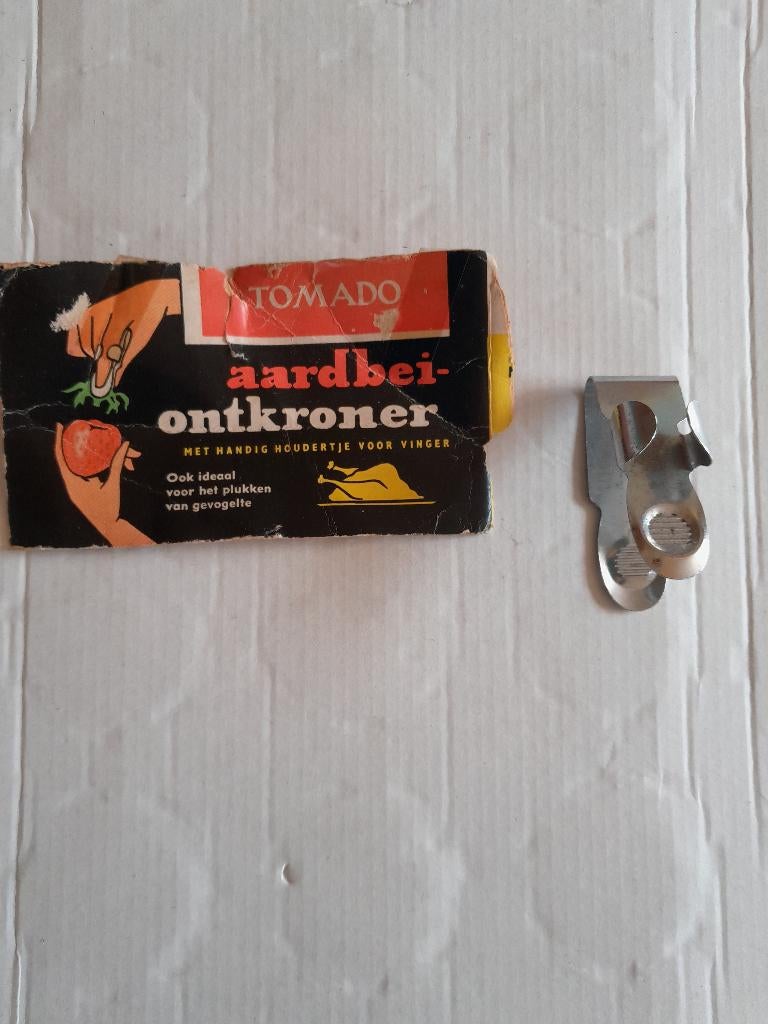 tomado aardbeiontkroner/plukken gevogelte, Ophalen of Verzenden, Gebruikt