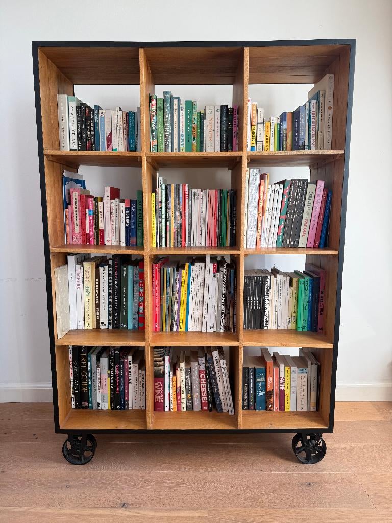 boekenkast / bookcase, Huis en Inrichting, Kasten | Boekenkasten, Met plank(en), Gebruikt, 100 tot 150 cm, 150 tot 200 cm