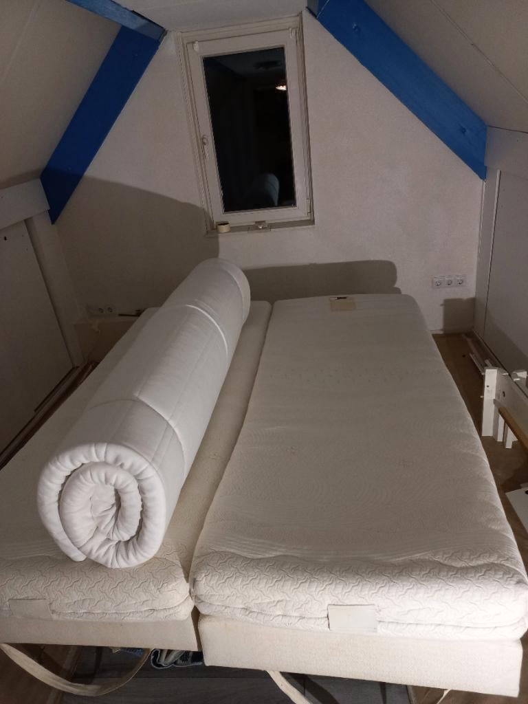 2 persoons bed merk Zevenslaper, Ophalen, Gebruikt, Tweepersoons, 200 cm