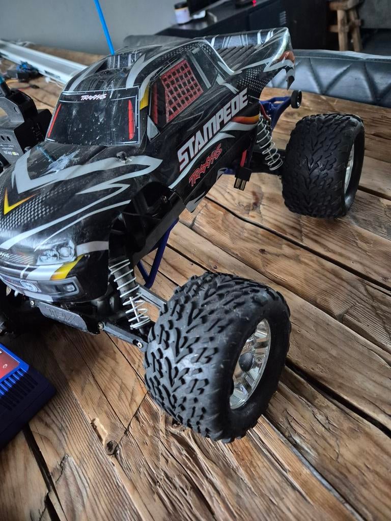 Gebruikte Traxxas Stampede, Ophalen of Verzenden, Gebruikt, Auto offroad