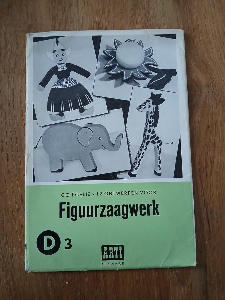 Figuurzaagwerk - Co Egelie - ARTI Alkmaar, Houtbewerking, Ophalen of Verzenden, Zo goed als nieuw, Co Egelie