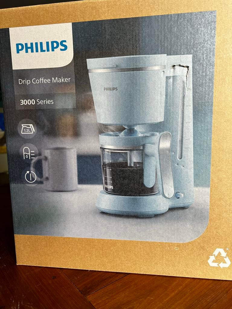 Philips Drip Coffee Maker - Koffiezetapparaat, Ophalen, Afneembaar waterreservoir, 10 kopjes of meer, Koffiemachine