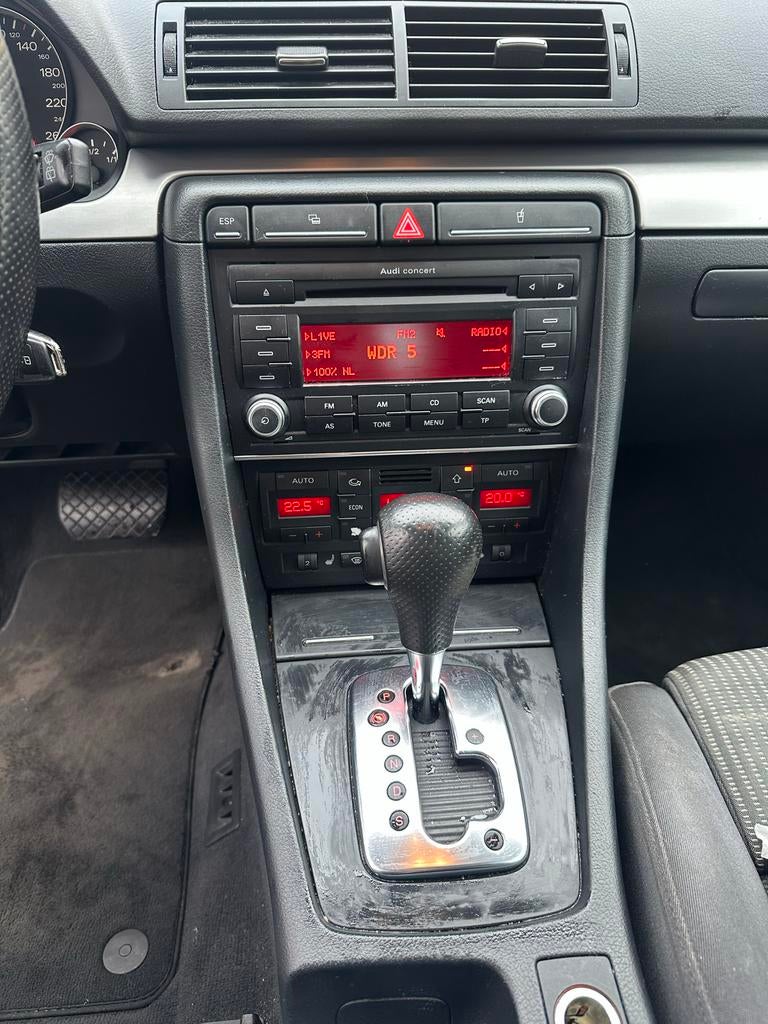 Audi A4 1.8 T 120KW Avant AUT 2007 Zwart, Auto's, 4 cilinders, Stationwagon, 1781 cc, Geïmporteerd