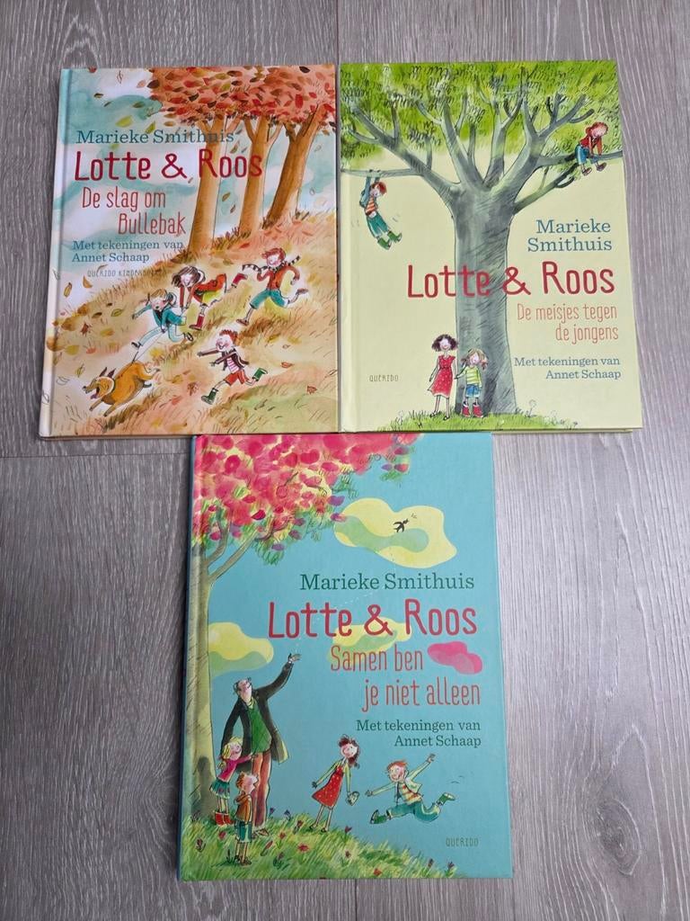 3x Lotte & Roos boeken - Marieke Smithuis, Ophalen of Verzenden, Zo goed als nieuw