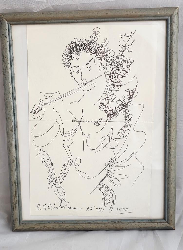 Schilderij van R.Elibekian, Ophalen of Verzenden