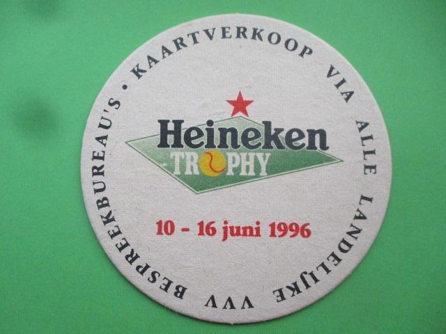 bierviltje heineken 2-2, Ophalen of Verzenden, Zo goed als nieuw, Viltje(s), Heineken