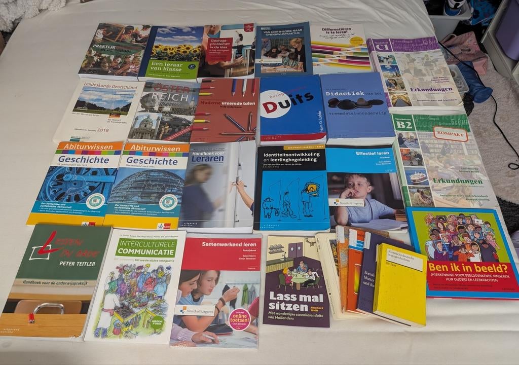 Docent Duits studieboeken, schoolboeken Duits leraar, HBO, Boeken, Ophalen, Diverse auteurs, HBO, Zo goed als nieuw